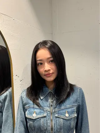 ミディアム Yuna ユウナのヘアスタイル