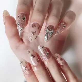 ロング ネイル ☺︎山部 志麻☺︎のネイルデザイン