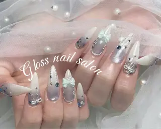 ネイル Gloss nail 💅yuna✨のネイルデザイン