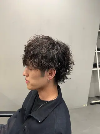 パーマ メンズ 立川/過去1の毛流れ パーマ/しゅーとのヘアスタイル