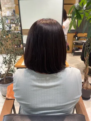 ショート 縮毛矯正・髪質改善・ ストレート🌻ゆいのヘアスタイル