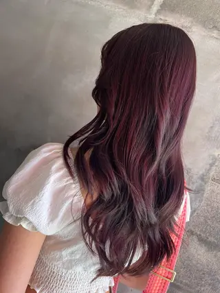カラー 茅ヶ崎/ハイライト/ ハイトーン/関口実華のヘアスタイル