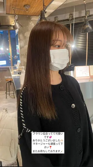 ロング カラー ショートカット募集中 /NAGISAのヘアスタイル