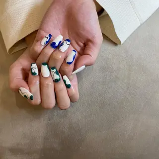 ネイル フリーランス¨̮⃝ ネイリストOKADAのネイルデザイン