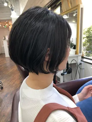 ショート カラー レイヤー×髪質改善✨ 渋谷/佐藤侑哉のヘアスタイル