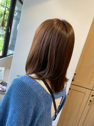 ミディアム 垂見 侑哉のヘアスタイル