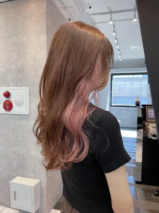ロング カラー _WHITE 天神店 YUMEKA🐻のヘアスタイル