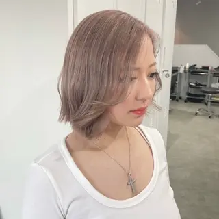 ミディアム カラー REINA ISHIDOのヘアスタイル