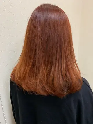 セミロング カラー 山本 純大のヘアスタイル