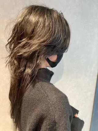 ロング 宮下 弦也のヘアスタイル