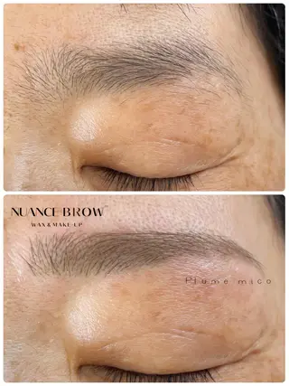 アイブロウ Plume micoのマツエク・マツパデザイン