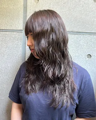 パーマ ウルフカット/パーマ mayo🌛🌀のヘアスタイル