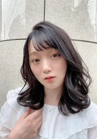 ミディアム カラー 統括マネージャー/ 髪のドクター/前原悟のヘアスタイル