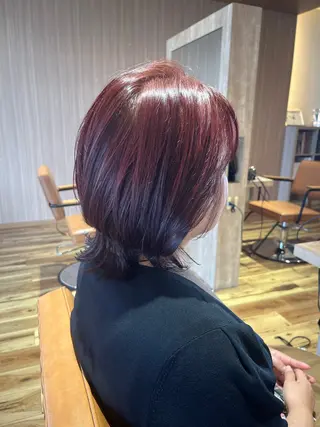 ミディアム RAPTURE 宝地店のヘアスタイル