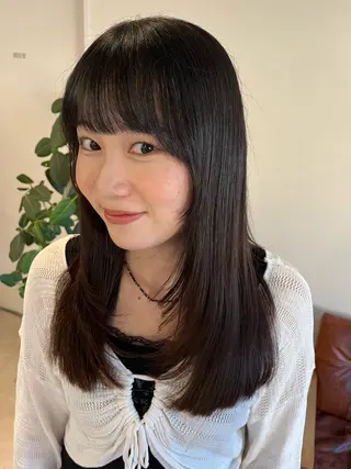 ロング 梅田美容室/カット /Maoのヘアスタイル