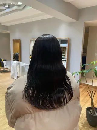 ロング chihiro / ミディアムカットのヘアスタイル