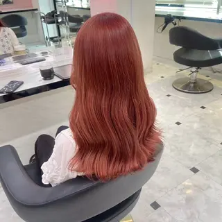 カラー 🎀ガーリー暖色モテ ヘア🎀/MAO🎀のヘアスタイル