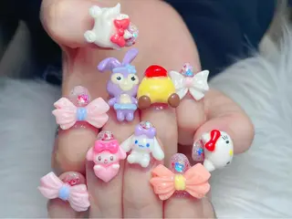ネイル Melody Nail所属・Melody  3D/スカルプ専門店のネイルデザイン