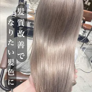 カラー 顔まわりの神様✨ 透明感カラー藤嶋秀幸のヘアスタイル