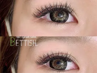 マツエク・マツパ BETTISH. HARUKA☺︎のマツエク・マツパデザイン