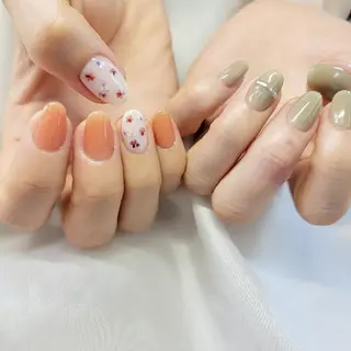 ネイル みよし市 nail salon*pomnal.co所属・Shimada Harukaのネイルデザイン