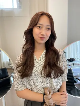 ロング カラー レイヤーカット🎀 kanaのヘアスタイル