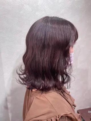 ロング カラー オーストヘアー ミコ所属・岩谷/ブリーチ 🪽透明感カラーのヘアスタイル