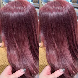 ロング カラー 盛れる韓国ヘア♡ 🌻鈴木花🌈のヘアスタイル