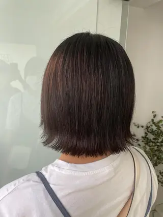 ミディアム デザインカラー 🎀REINA🎀のヘアスタイル