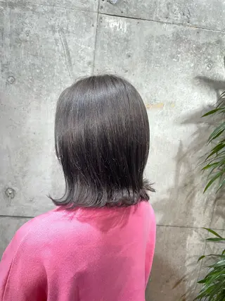 ミディアム ami🍊hair salon soilのヘアスタイル