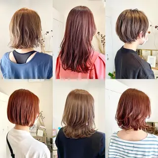 ショート カラー ROCCAhair 指名なしのヘアスタイル