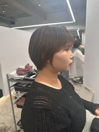 ショート mio/【日本橋】 パーマモデルのヘアスタイル