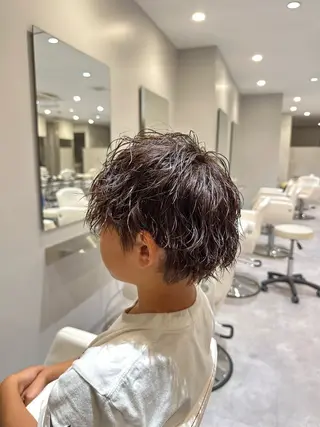 パーマ メンズ uru北千住所属・💞Miu / 透明感カラー💞のヘアスタイル
