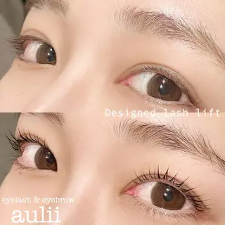 マツエク・マツパ まつげと眉毛の専門店 auliiのマツエク・マツパデザイン