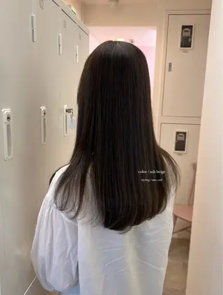 ロング カラー natsu/梅田 /透明感/艶髪のヘアスタイル