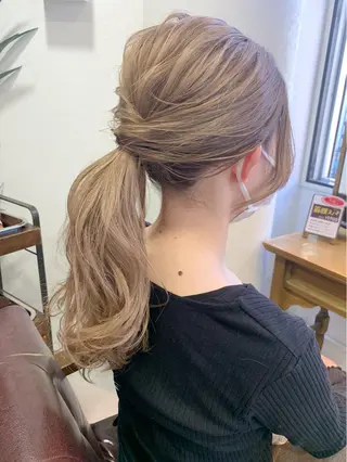 ミディアム IDEA 柏の葉KOILRINKGARAGE所属・お洒落満足度 ◎💮井上のヘアスタイル