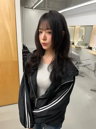 ロング レイヤー/ショート 遠藤光輝のヘアスタイル