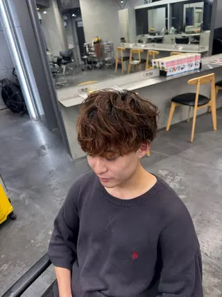 カラー パーマ メンズ fifth 丸山太誠のヘアスタイル