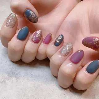 ネイル among アマン所属・lecoa_ kana／amongのネイルデザイン