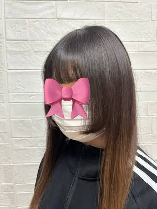 ロング 坂田 美空のヘアスタイル