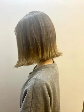 ショート カラー 艶髪カラー&ウルフ フルカワ ヒロズミのヘアスタイル