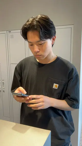 ショート メンズ 樋野 亮のヘアスタイル