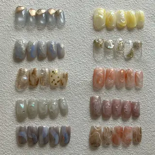 ネイル Nail salon Roovely 代官山店【ネイルサロンルブリー】所属・roovely Rumi/ニュアンスのネイルデザイン