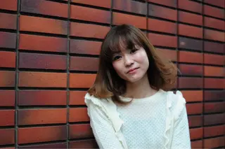 ミディアム カラー ヘアアレンジ kou艶髪師色髪師 こう 艶髪師色髪師のヘアスタイル