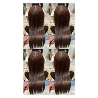 ロング カラー 店長✨レイヤー✖️ 髪質改善✖️韓国ヘアのヘアスタイル