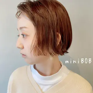 ショート カラー 水口 英里のヘアスタイル