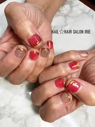 ネイル Hair salon Irie所属・與儀 知佳のネイルデザイン