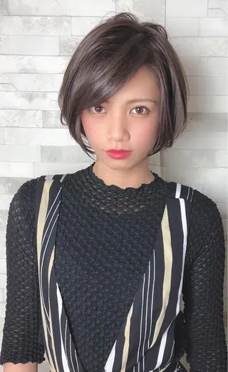 ショート カラー パーマ ヘアアレンジ キッズ ネイル マツエク・マツパ ショートの神✨AFL OAT 井上康平のヘアスタイル