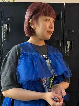 ショート 前田 海耀のヘアスタイル