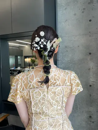 ヘアアレンジ 佐伯 和佳のヘアスタイル